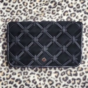Kate spade velvet wallet Clearance